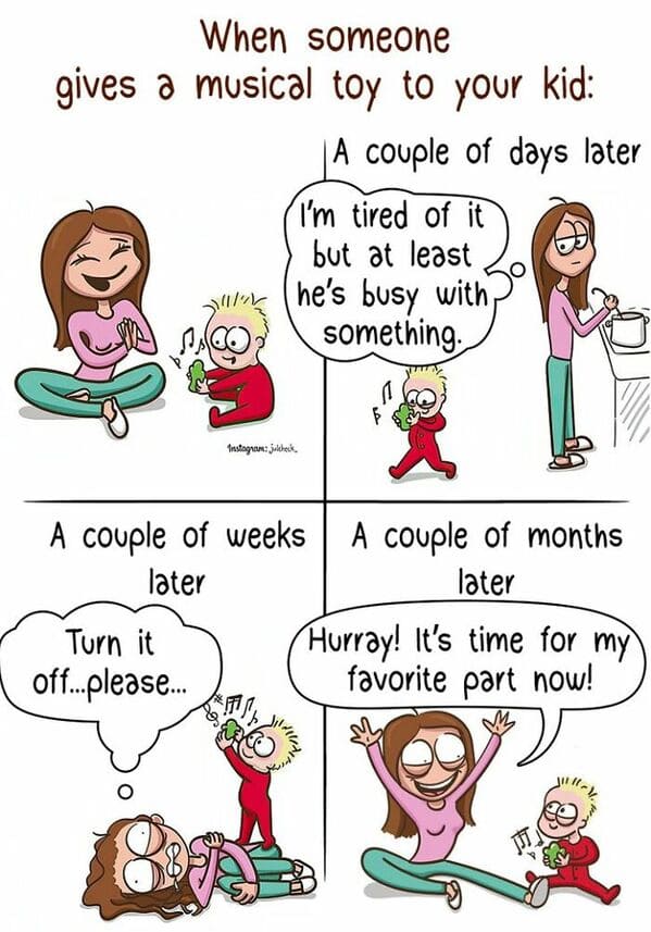 5 15 Yulia Wholesome Comics How Everyday's Life Goes Being a Mom is Shown