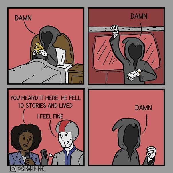 6-10 20 Times StrangeTrek Creates Horror Comics Full of Dark Puns and Sudden Twists