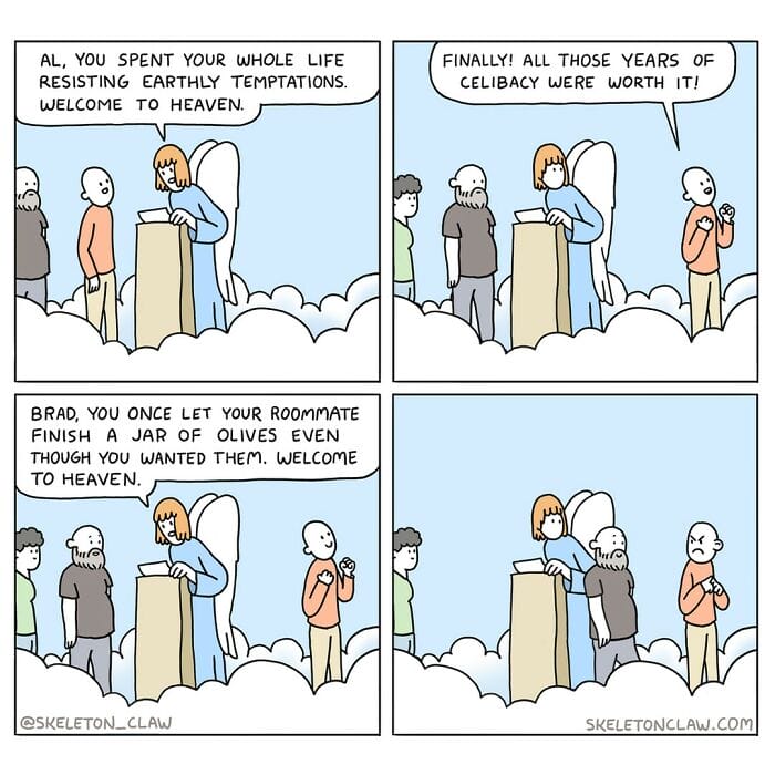 6-45 16+ Hilarious Comics Full of Unexpected Twists By The "Skeleton Claw"