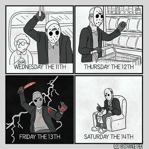 6-48 15+ Horror and Dark Comics with Unexpected Twists By "Strangertrek"