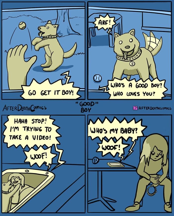 6-8 Here are 20 After Death Comics for Dark Humor Lovers
