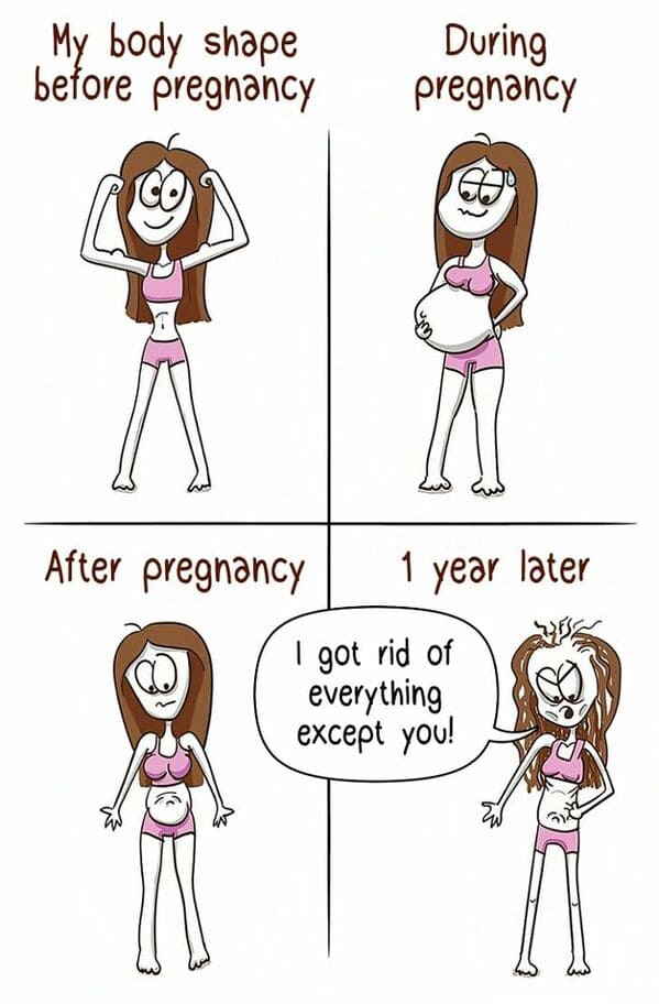 6 15 Yulia Wholesome Comics How Everyday's Life Goes Being a Mom is Shown
