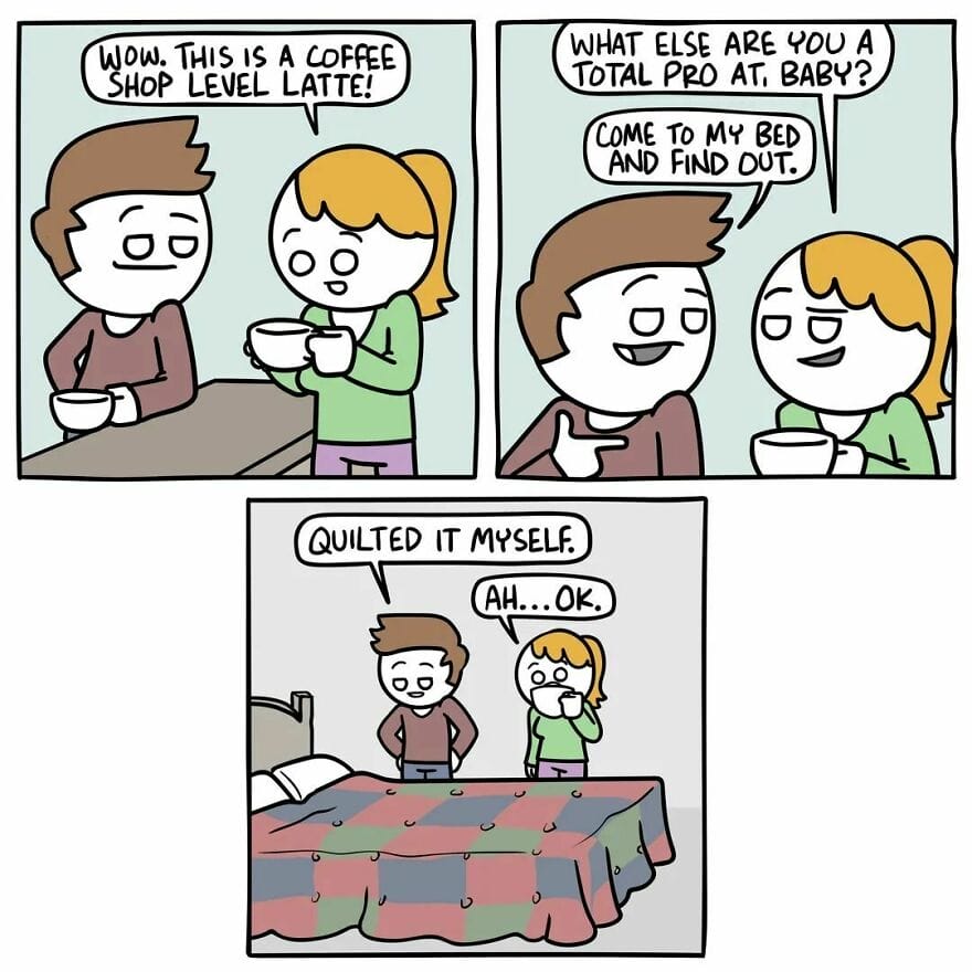 7-1 14+ Times Ryan Hudson comics Turns Everyday Moments  into Humorous Illustrations
