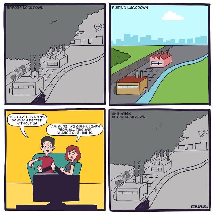 7-106 20 Thoughtful Comics by Baptiste Drausin Merging Pop Culture with Ecological Themes