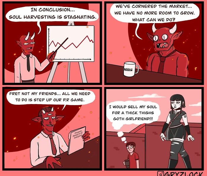 7-111 20 Hilariously Strange Comics with a Dark Twist, By Gryzlock (New Pics)
