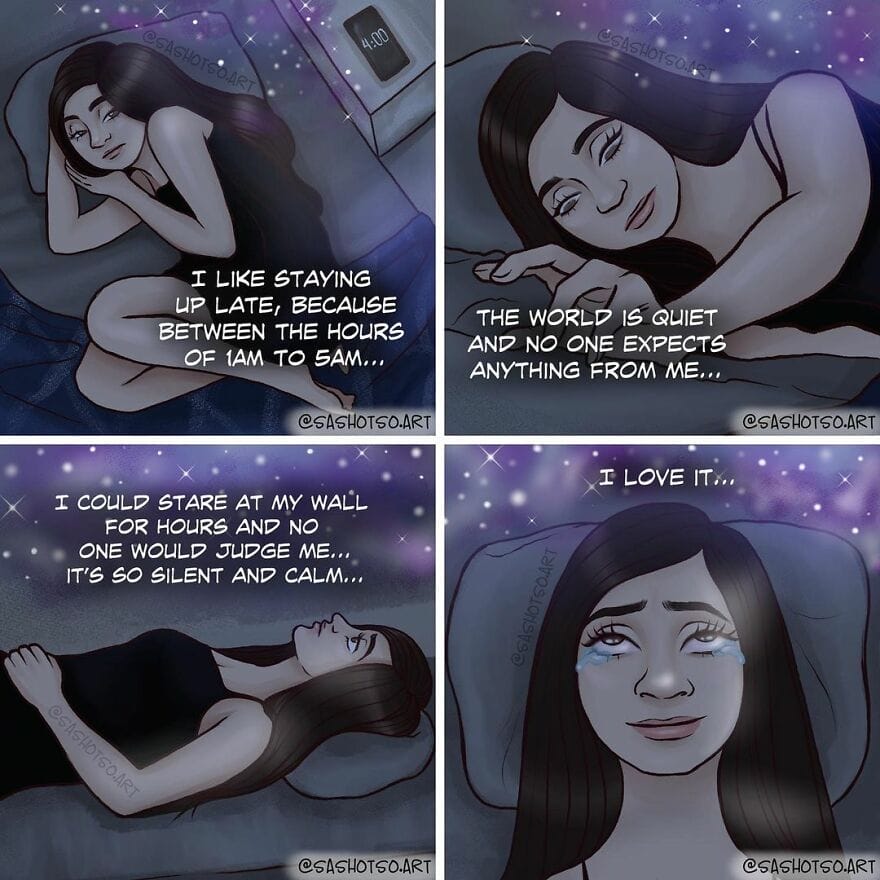 7-22 10+ Sashotso Art Funny Comics about Everyday Life and Relationships