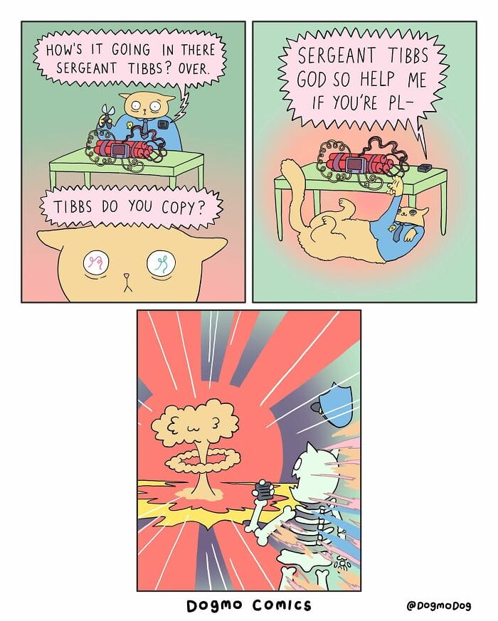 7-37 20 Funny dogmodog Comics by the Artist who have Dark Sense of Humour