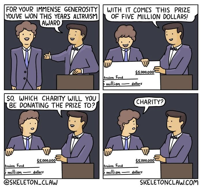 7-44 16+ Hilarious Comics Full of Unexpected Twists By The "Skeleton Claw"