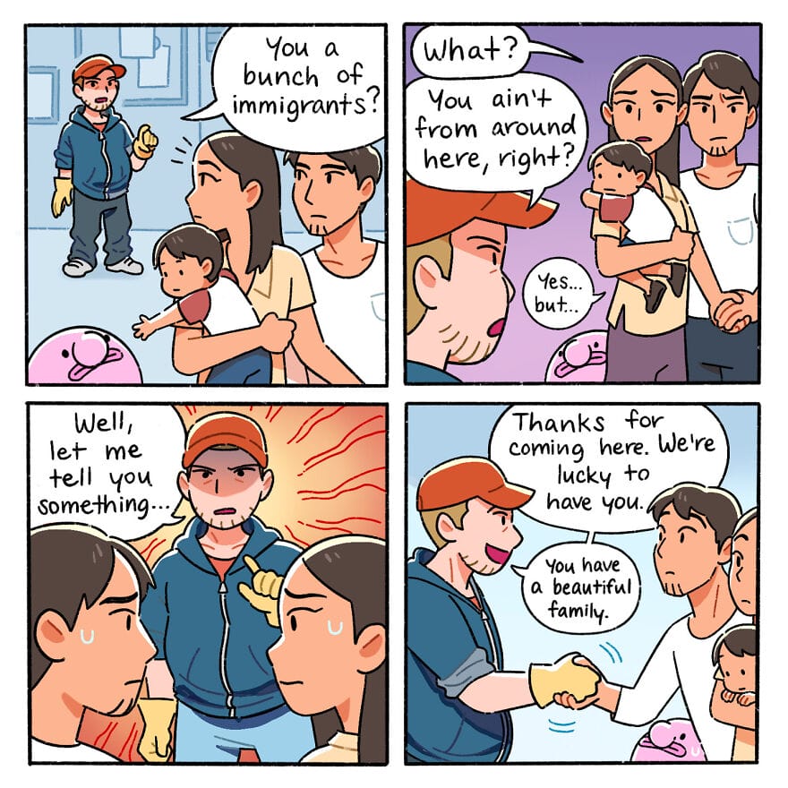7-59 20 Blobby and Friends comics Important Social Issues about Body Positivity and Mental Health