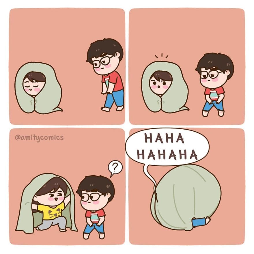 7-62 20 Amity Comics: A Couple Navigates the Everyday Challenges of Being in a Relationship
