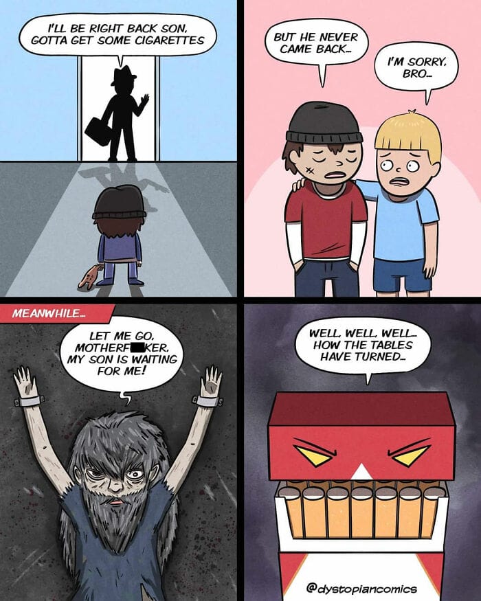 7-64 20 Dark Dystopian Comics Full of Clever Punchlines and Unexpected Scenarios
