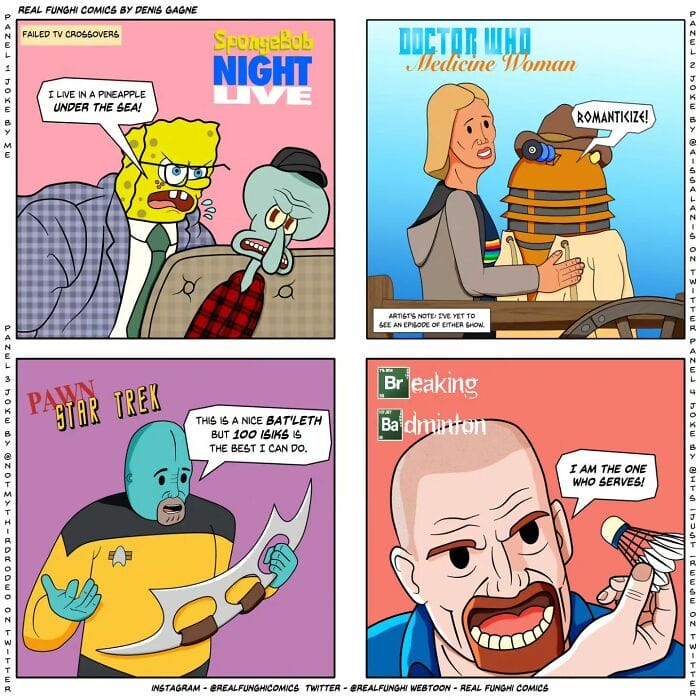 7-81 20 Humorous and Surreal Comics by Cartoonist Denis