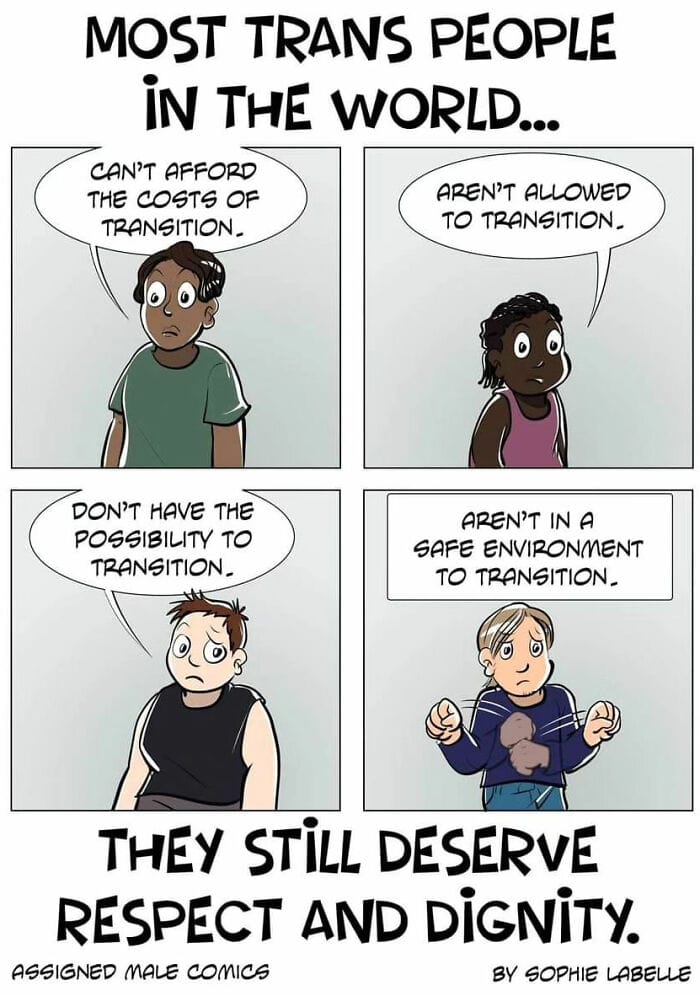 7-84 20 Illustrations by This Artist Depicting Her Experiences as a Transgender Child