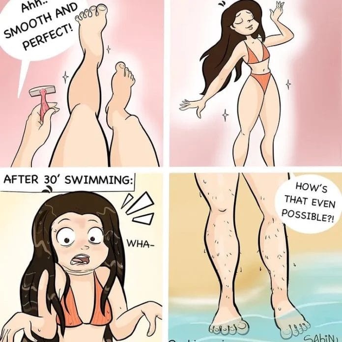8-1 Here are 20 Hilarious Comics Based on Everyday Situations Faced by a Girl