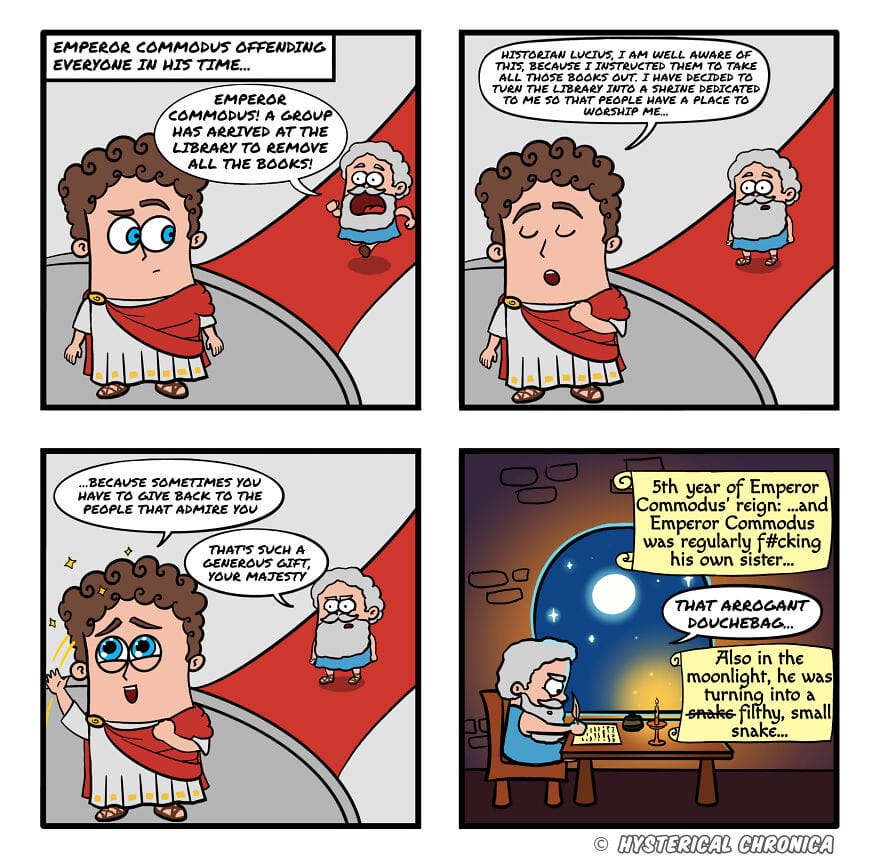 8-100 20 Comics That Put Historical Figures in Modern Day Predicaments