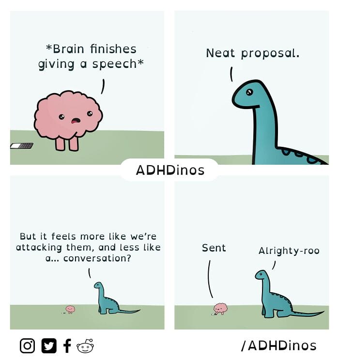 8-103 20 Funny Comics That Highlight the Everyday Struggles of Living with ADHD (New Pics)
