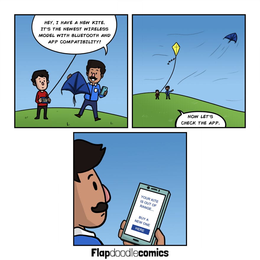 8-59 20 Flap Doodle Comics Dark and Silly Situations Through his Comics