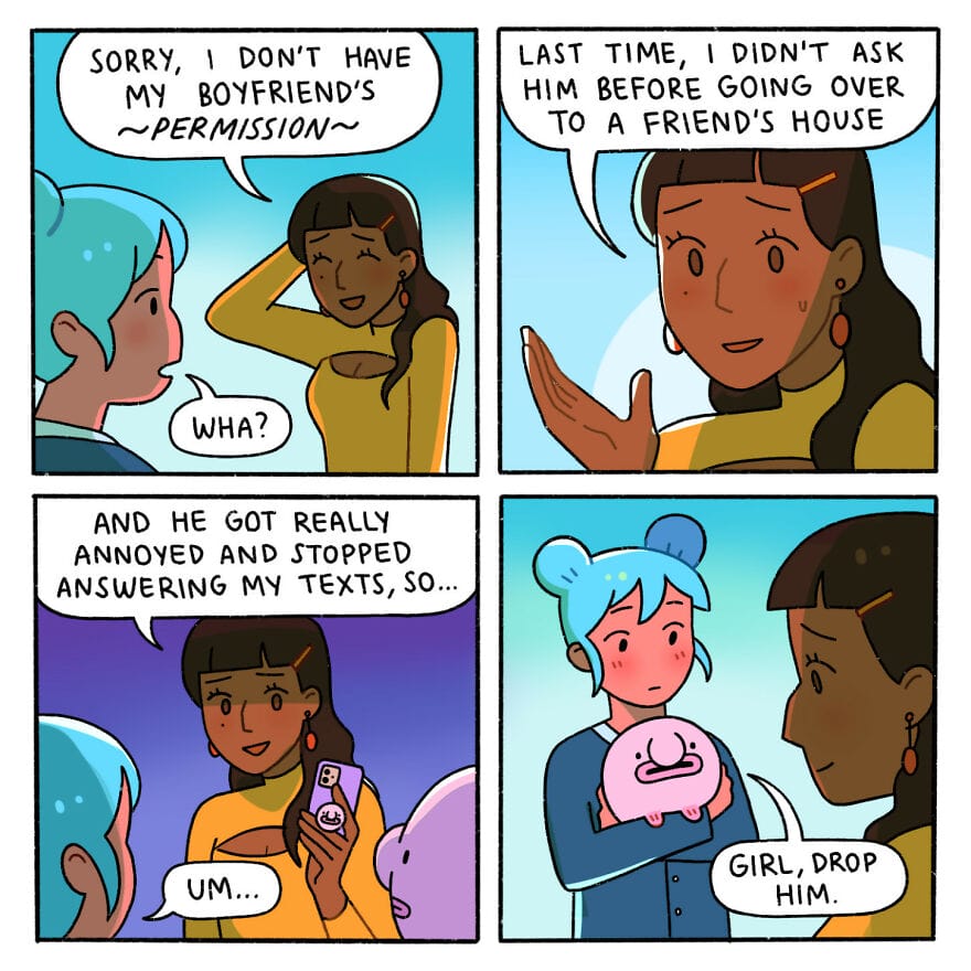 8-61 20 Blobby and Friends comics Important Social Issues about Body Positivity and Mental Health