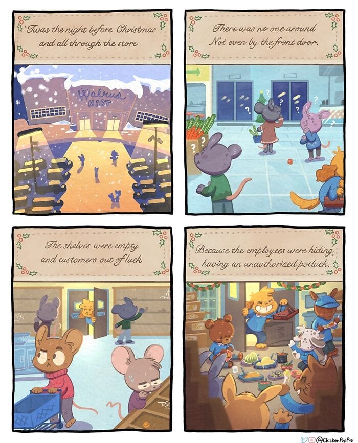 8-73 20 Wholesome Chicken PupPie Comics That Will Bring a Smile to Your Face
