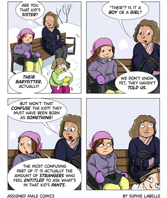 8-86 20 Illustrations by This Artist Depicting Her Experiences as a Transgender Child