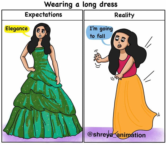 8-94 20 Funny Comics That Perfectly Capture Relatable Girl Moments by This Artist
