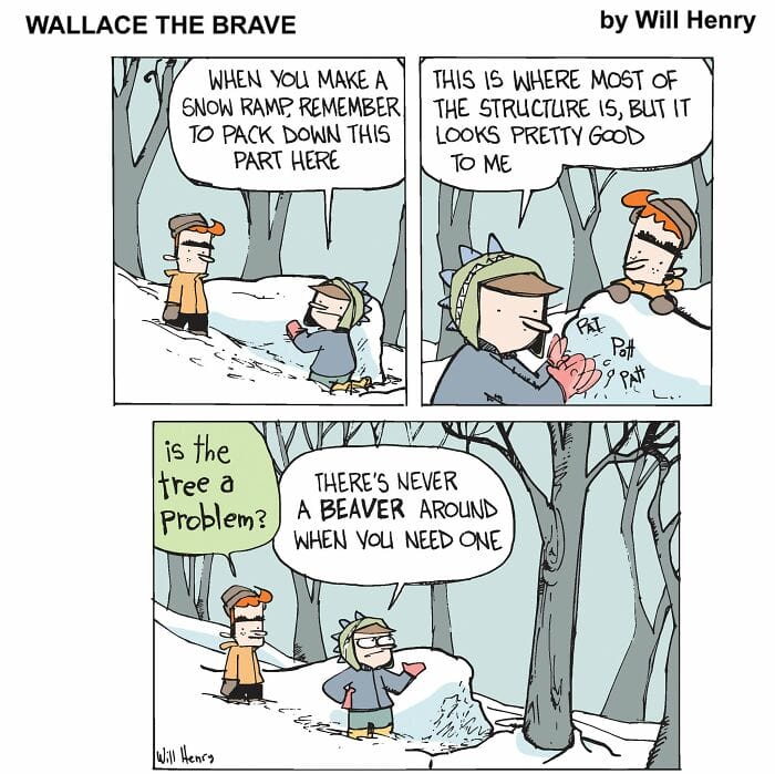 8-95 20 Hilarious 'Wallace the Brave' Comics That'll Make Your Day Better