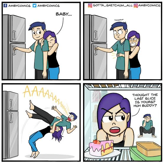 9-1 20+ Amby Comics Everyday Life Moments with Humor and Relatability