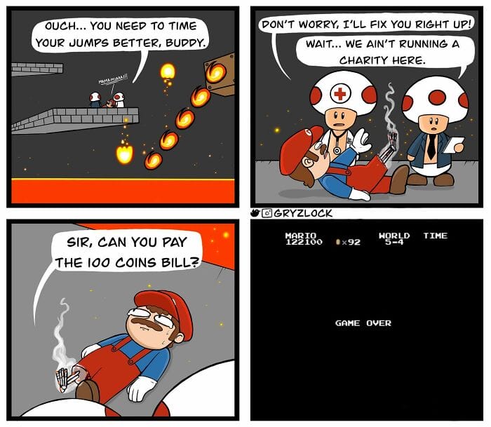 9-111 20 Hilariously Strange Comics with a Dark Twist, By Gryzlock (New Pics)