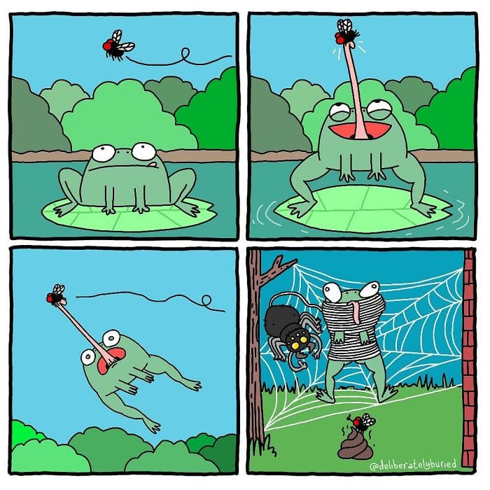 9-14 10+ Random Comics Full of Unexpected Twists for Dark Humor Lovers