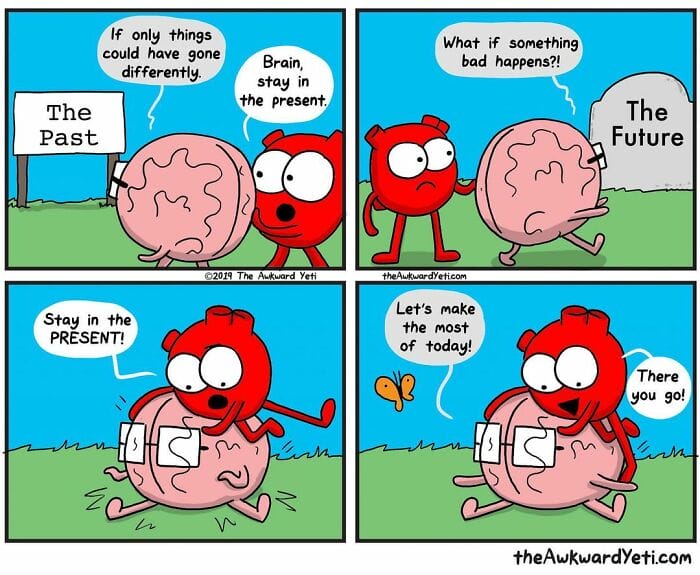 9-31 Heart and brain 20 Best the awkward yeti comics