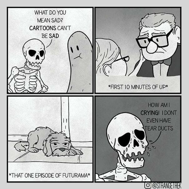 9-47 15+ Horror and Dark Comics with Unexpected Twists By "Strangertrek"