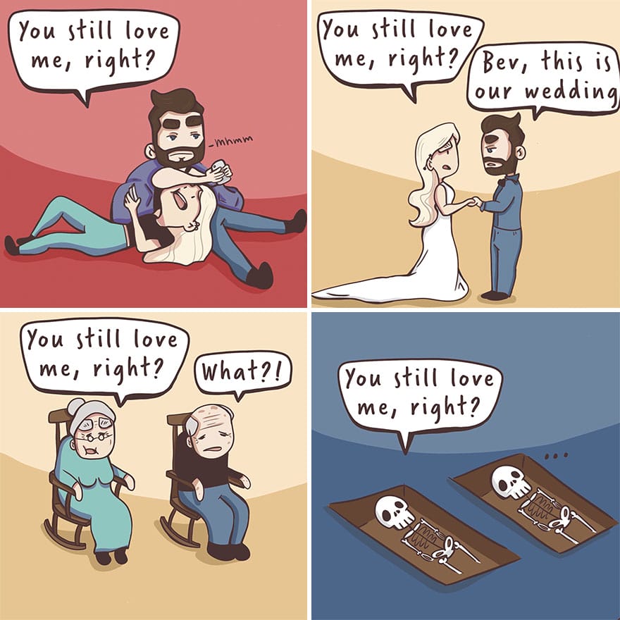 9-61 20 Bevs Comics about Relationships and Mental Health Will Make Your Day Better