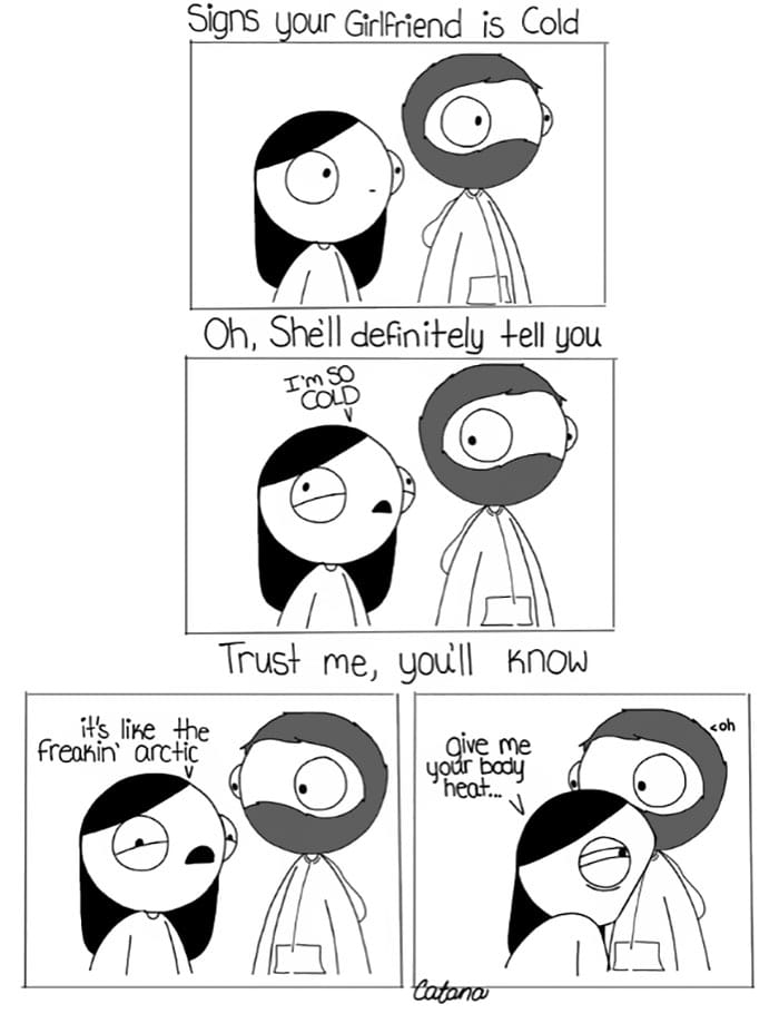 9-65 Girlfriend Depicts: her Life with her Boyfriend Through  19 Brand-New Comics