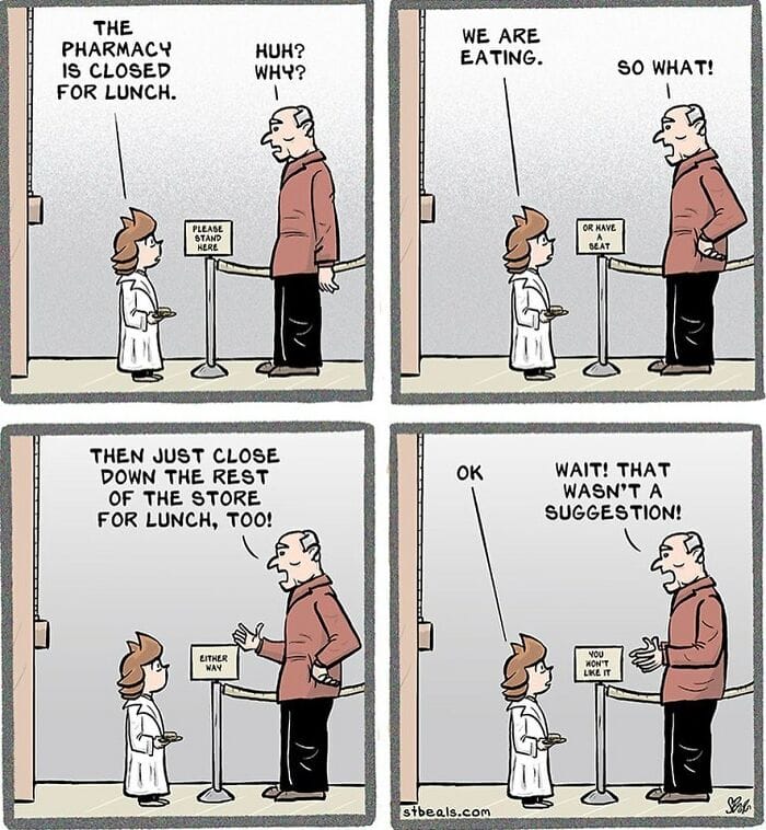 9-77 20 Hilarious Comics by Stephen Beals That Perfectly Illustrate the Daily Life of a Retail Worker