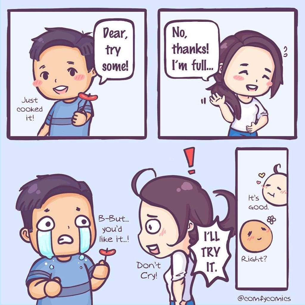 Snapinsta.app_51669860_997080327164744_2193197159347201605_n_1080-1024x1024 10+ Comfy Comics Explores Everyday Situations in Relationships