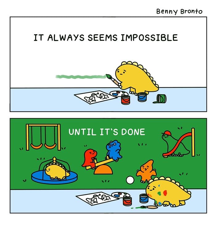 1-1 20 Uplifting and Motivating Comics from ‘Benny Bronto