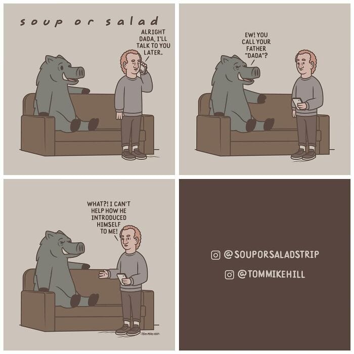 1-21 20 Quirky and Relatable Comics by Tom Mike Hill