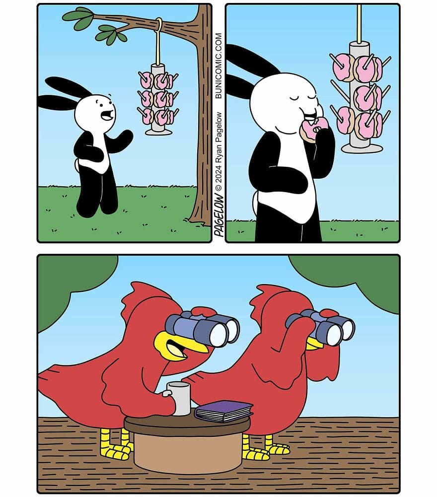 1-24 Artist Crafts Sweet Comics with Darkly Funny Endings (20 New Pics)