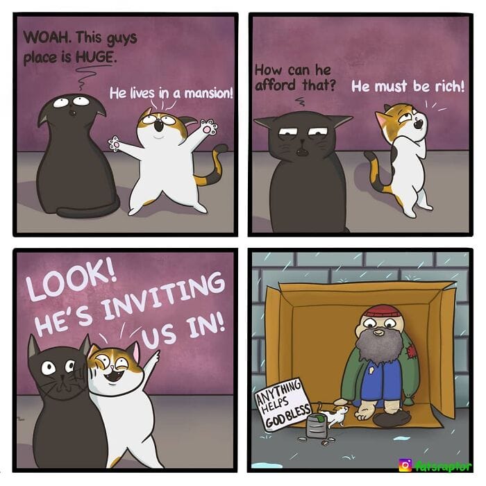 1-30 20 Darkly Funny Comics with Surprising Twists by ‘Fatsraptor’