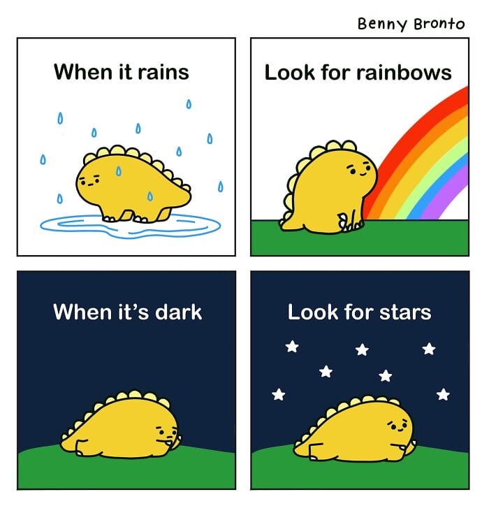 10-1 20 Uplifting and Motivating Comics from ‘Benny Bronto