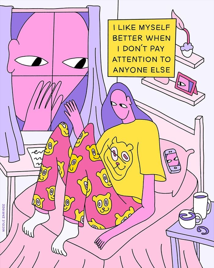 10-13 20 Funny and Relatable Comics and Illustrations by Nicole Zaridze