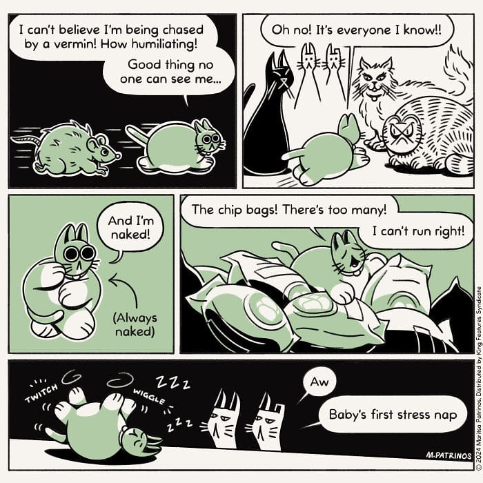 10-18 20 Hilarious New Comics by Maritsa Patrinos Absurd Life Moments and Cat Humor (New Pics)