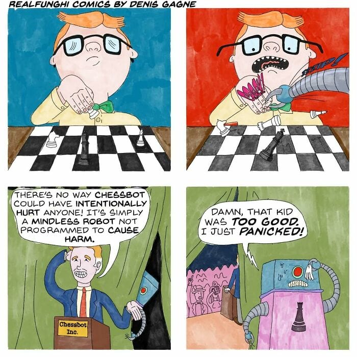 10-25 Artist Creates Hilariously Dark Comics With Unexpected Surprises (20 New Pics)