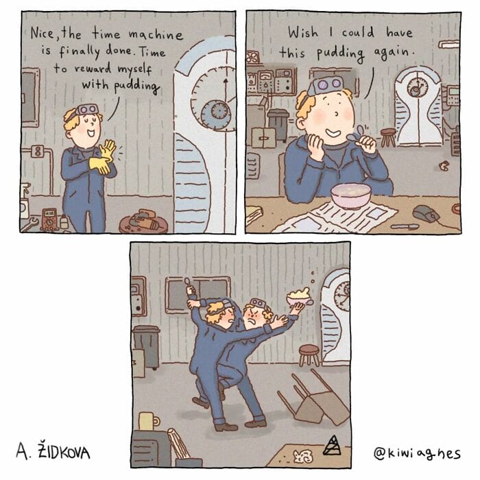 10-5 20 Hilarious and Slightly Dark Comics by This Talented Artist