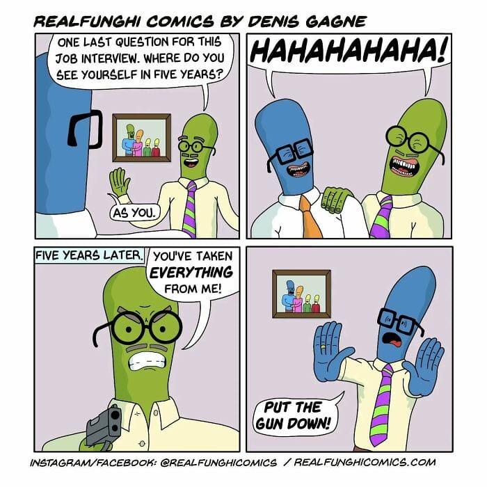 11-25 Artist Creates Hilariously Dark Comics With Unexpected Surprises (20 New Pics)