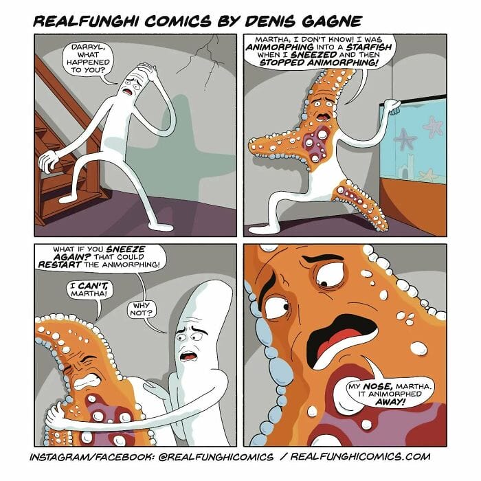 12-25 Artist Creates Hilariously Dark Comics With Unexpected Surprises (20 New Pics)