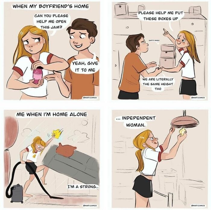 13-3 Artist Shares Hilarious and Relatable Comics Based on Her Own Life Experiences (20 New Pics)