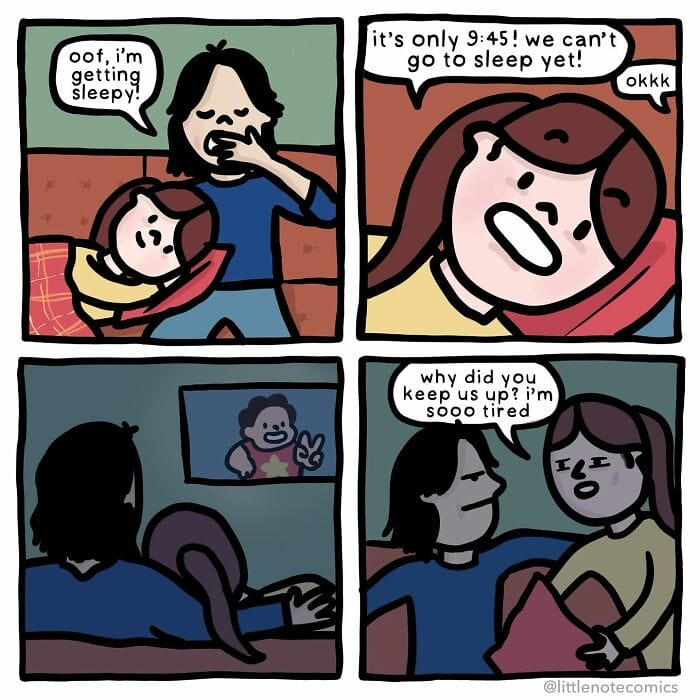 13-30 Artist Drops 20 New Cute and Relatable Comics Highlighting Relationship Quirks
