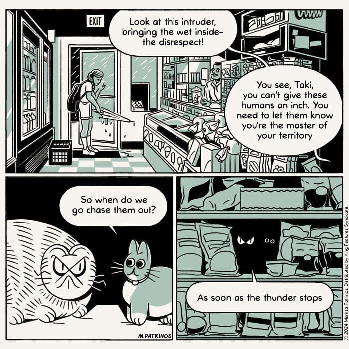 14-17 20 Hilarious New Comics by Maritsa Patrinos Absurd Life Moments and Cat Humor (New Pics)