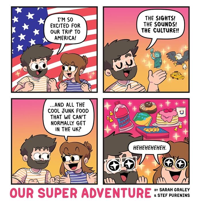14-25 20 Hilariously Relatable Comics by Sarah Graley on Life With Her Husband and Four Cats (New Pics)